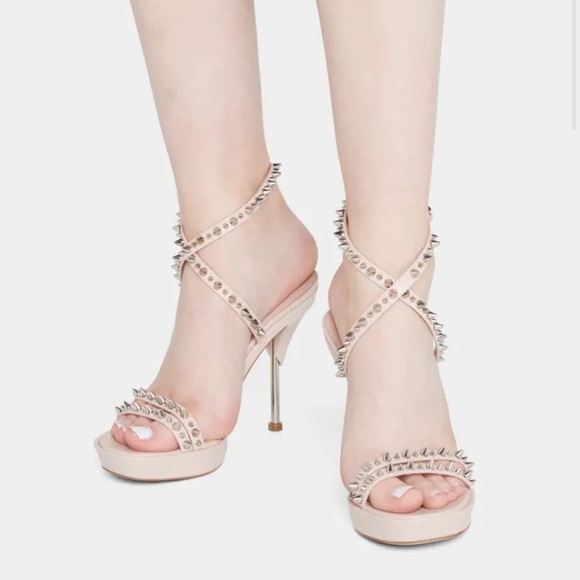 ALEXANDER MCQUEEN
Punk Spike Leather Ankle-Strap Sandals - Picture 3 of 6